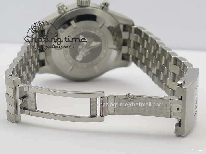 MIROTIME 0808 UrbanChic Pilot Chrono 2016 IW377714 ZF 1:1 Best Edition Blue Dial On SS Bracelet A7750 V 7272